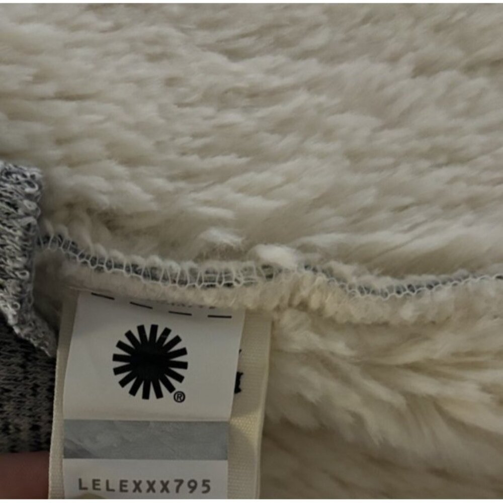 UGG Abriana Shawl Open Front Cardigan Grey Heather size Medium - Picture 5 of 14